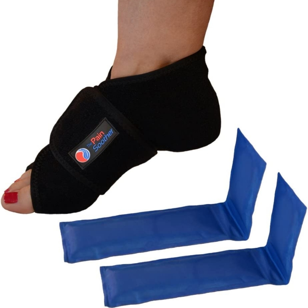 Plantar Fasciitis hot or cold wrap.